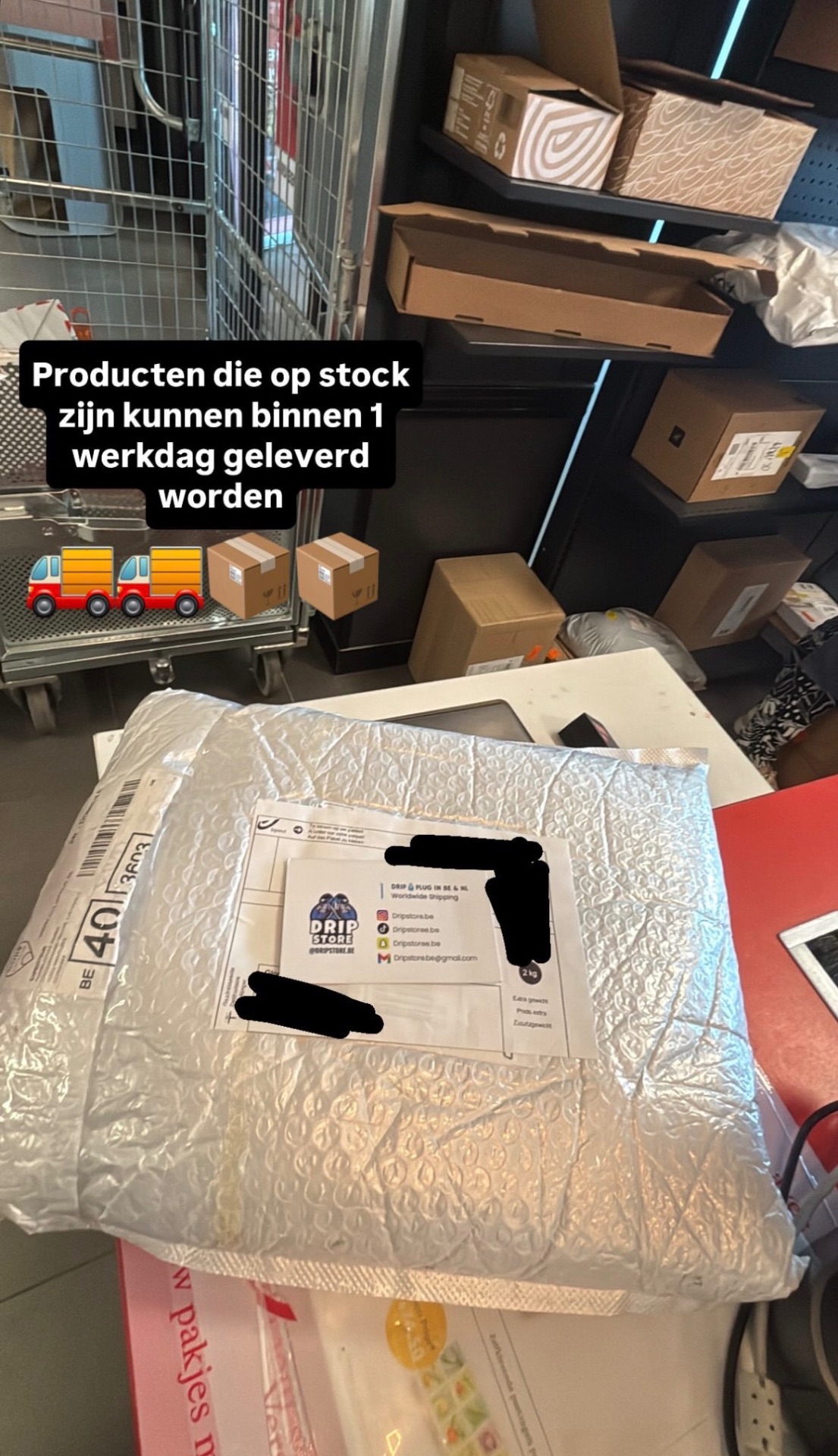Op stock — 1 werkdag levertijd
