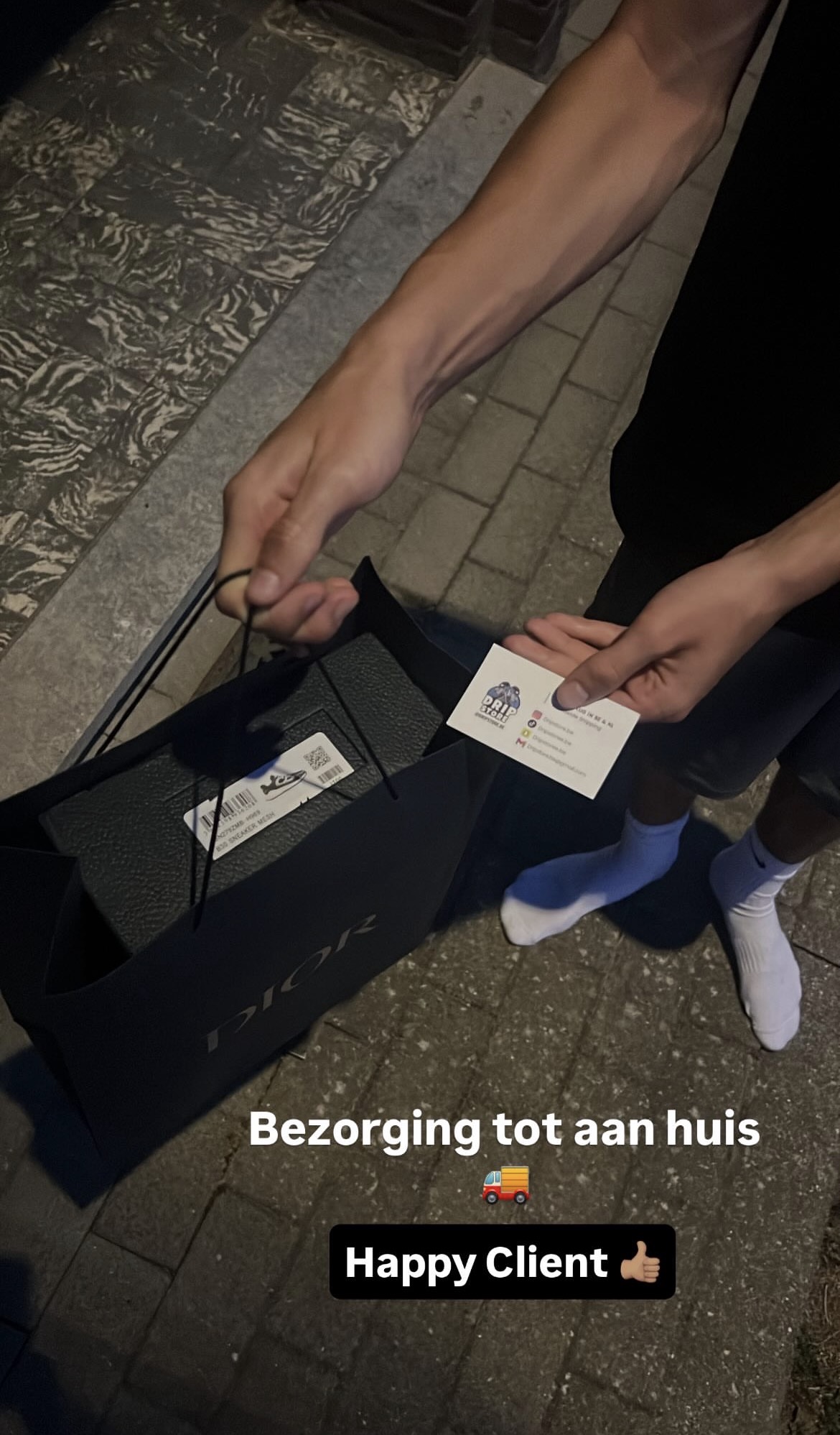 Dior — bezorging tot aan huis